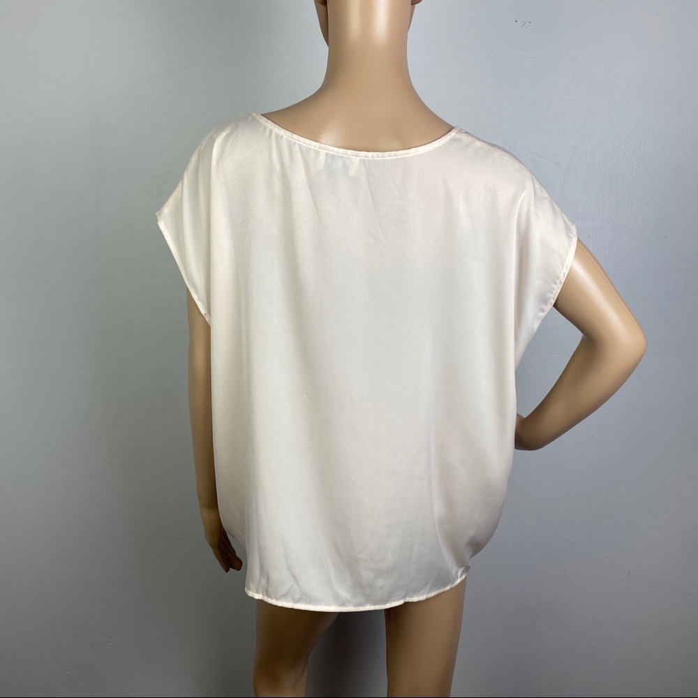 SHOW ME YOUR MUMU BEIGE TIE FRONT TOP - Picture 9 of 12